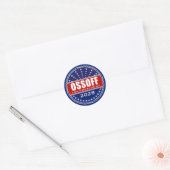 Jon Ossoff für Präsident 2028 Runder Aufkleber (Umschlag)