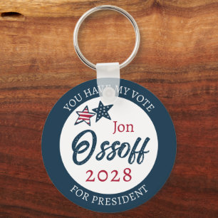 Jon Ossoff für Präsident 2028  Schlüsselanhänger