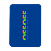 Jon Ossoff Georgia Senat Runoff Stolz blau Magnet (Vertikal)