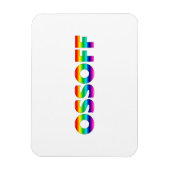 Jon Ossoff Georgia Senat Runoff Stolz lgbtq lgbt Magnet (Vertikal)