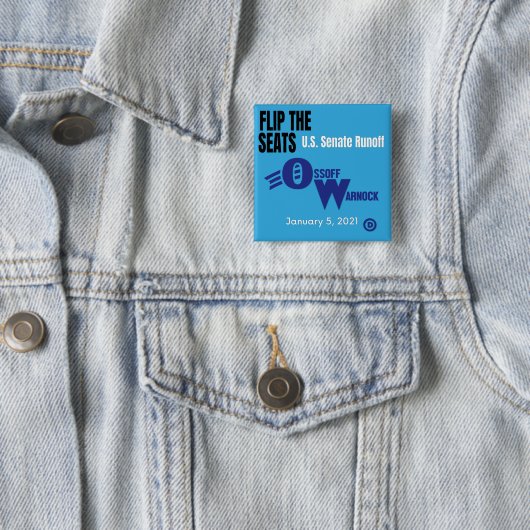 Jon Ossoff & Rev. Raphael Warnock Button (Beispiel)