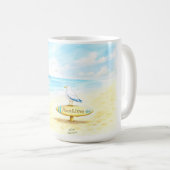 Jon Seagull - Frieden & Liebe Kaffeetasse (VorderseiteRechts)