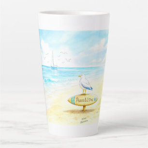 Jon Seagull - Frieden & Liebe Milchtasse