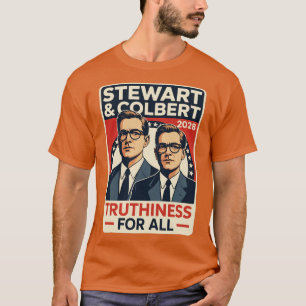 Jon Stewart & Stephen Colbert 2028 Truthiness für T-Shirt
