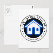 Jon Sutton Sold Me Postkarte (Vorne/Hinten)