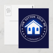 Jon Sutton Sold Me Postkarte (Vorne/Hinten)