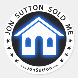 Jon Sutton Sold Me Runder Aufkleber