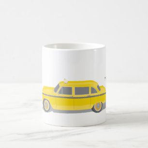 JON Tassen-Gelb-Taxi Kaffeetasse