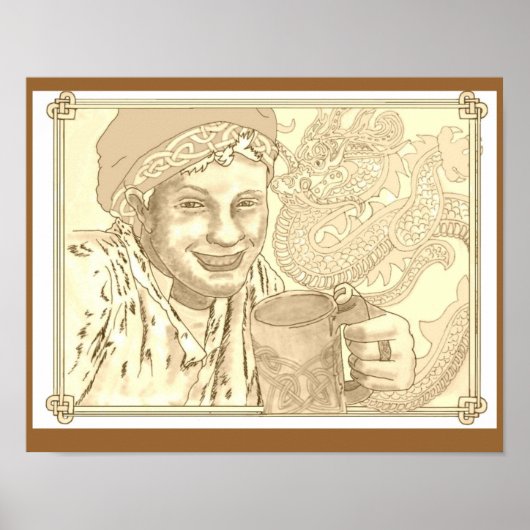 Jon the Dragon Hunter Poster (Vorne)