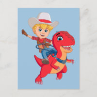 Jon und Blitz | Dino Ranch