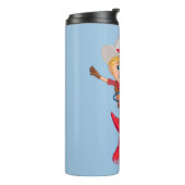 Jon und Blitz | Dino Ranch Thermosbecher (Nach links gedreht)