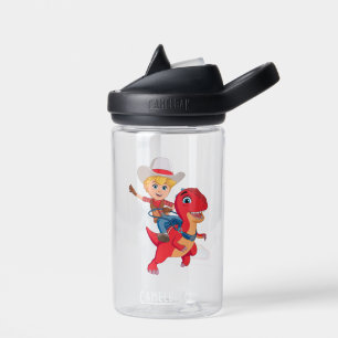 Jon und Blitz   Dino Ranch Trinkflasche