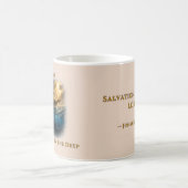 Jona aus der Tiefe errettet Kaffee Kaffeetasse (Mittel)