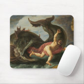 "Jona und der Wal"-Mauspad Mousepad (Mit Mouse)