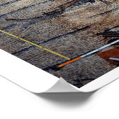 Jona wird von einem Wal verschluckt, Details aus e Poster (Ecke)