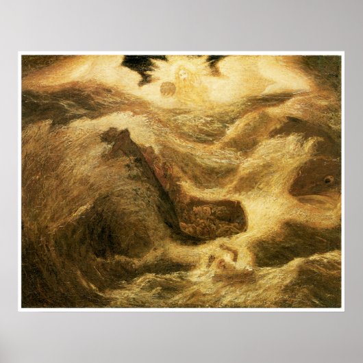 Jonah, 1885, Albert Pinkham Ryder Poster (Vorne)