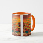 Jonah 2:6 KJV Bible Verse Pic Two-Tone Tasse (VorderseiteRechts)