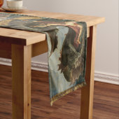 "Jonah and the Whale" Kurzer Tischläufer (Beispiel)