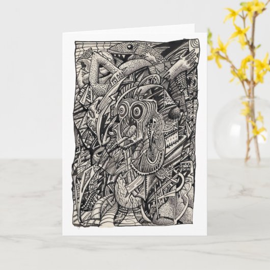 Jonah Complex Card Karte (Gelbe Blume)