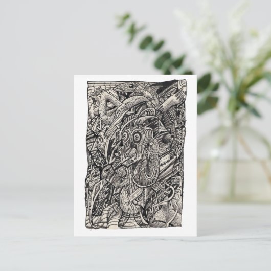 Jonah Complex Postkarte (Stehend Vorderseite)