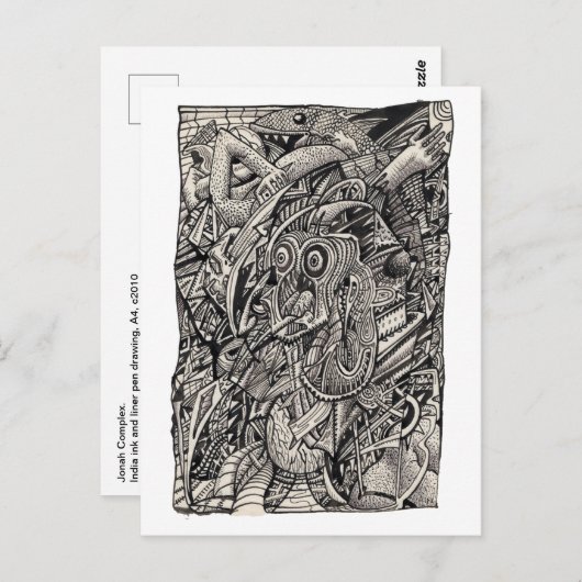 Jonah Complex Postkarte (Vorne/Hinten)