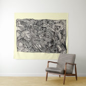 Jonah Complex Wandteppich (Beispiel (Horizontal))