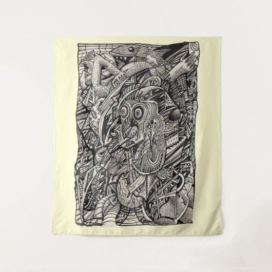 Jonah Complex Wandteppich (Vorderseite)