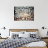 Jonah, die sich durch den Wald ausspucken, Detail Leinwanddruck (Insitu (Schlafzimmer))