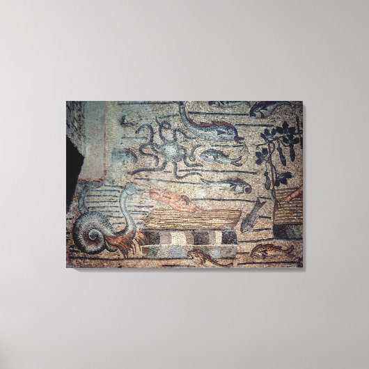 Jonah, die sich durch den Wald ausspucken, Detail Leinwanddruck (Vorderseite)