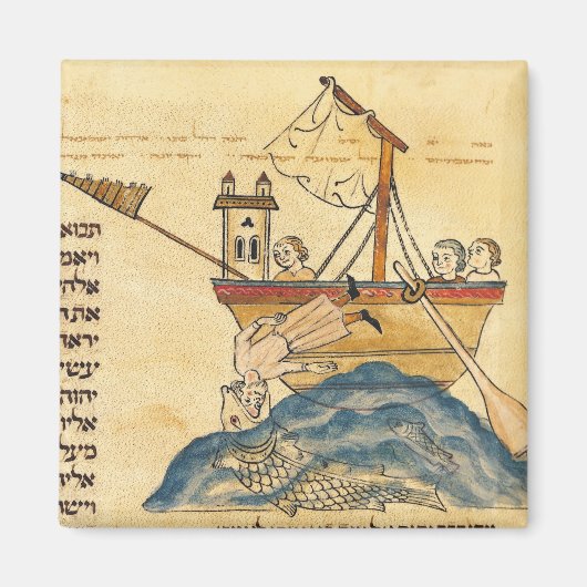 Jonah Eaten vom Wal Magnet (Vorne)