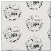 Jonah in der Zeit der Bibelkunst Stoff (Muster)