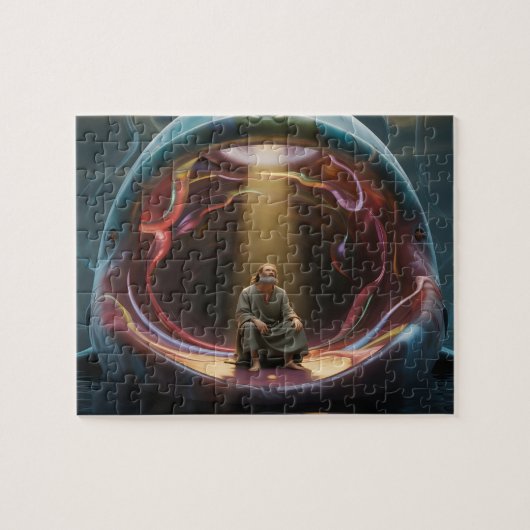 Jonah in the Belly of a Fish Puzzle (Horizontal)