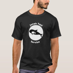 Jonah Taxi Service Christlich Bibeldesign T-Shirt