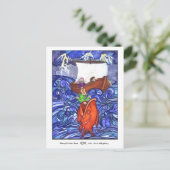 Jonah & The Big Fish Postcard Postkarte (Stehend Vorderseite)