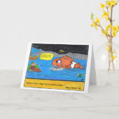 Jonah & the Whale Karte (Gelbe Blume)