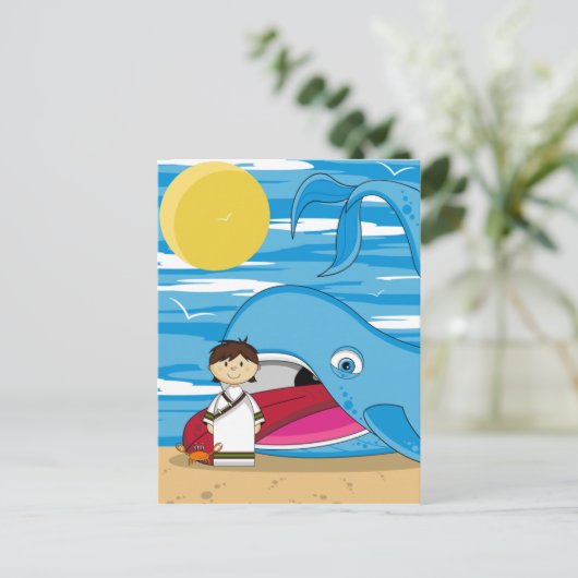 Jonah & The Whale Postcard Postkarte (Stehend Vorderseite)