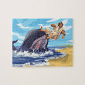 Jonah und das Whale-Puzzle, Kinderpuzzle Puzzle (Horizontal)