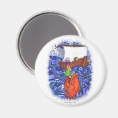 Jonah und der große Fisch Magnet (Vorderseite/Rückseite)