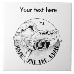 Jonah und der Wal Fliese