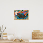 Jonah und der Wal Poster (Küche)