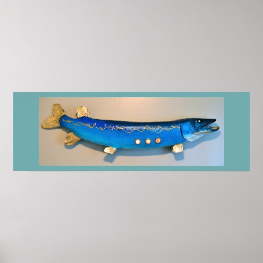 Jonahs Fischplakat Poster (Vorne)