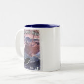 Jonas-1:17 - Jonas und der Wal Zweifarbige Tasse (Vorderseite Links)