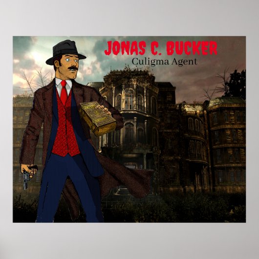 Jonas C. Bucker: Culigma Agent Poster (Vorne)