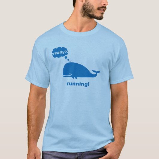 Jonas, das christliches T-Shirt laufen lässt (Vorderseite)