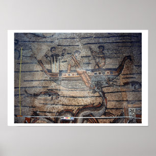 Jonas, das durch den Wal, Detail von a geschluckt Poster