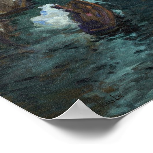 Jonas Lie Path of Gold Poster (Ecke)