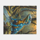 Jonas Lizard Fleecedecke (Vorderseite (Horizontal))