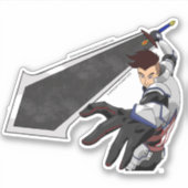 Jonas the Shepherd Sticker (Vorderseite)