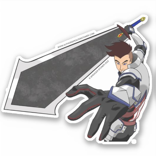 Jonas the Shepherd Sticker (Vorderseite)