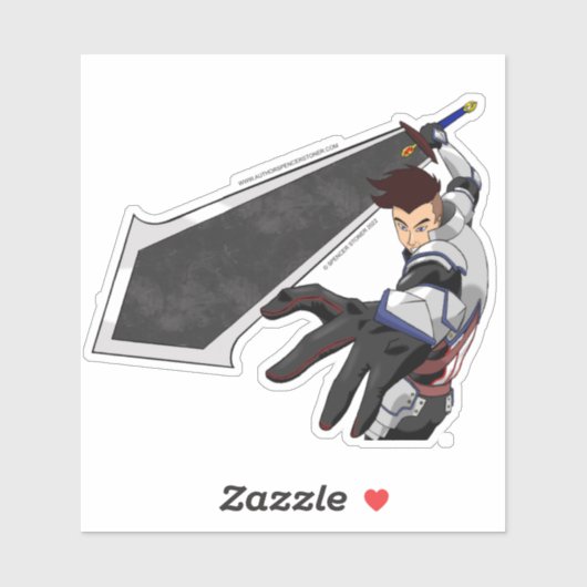 Jonas the Shepherd Sticker (Blatt)